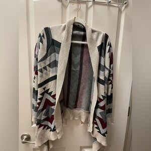 Tribal print sweater